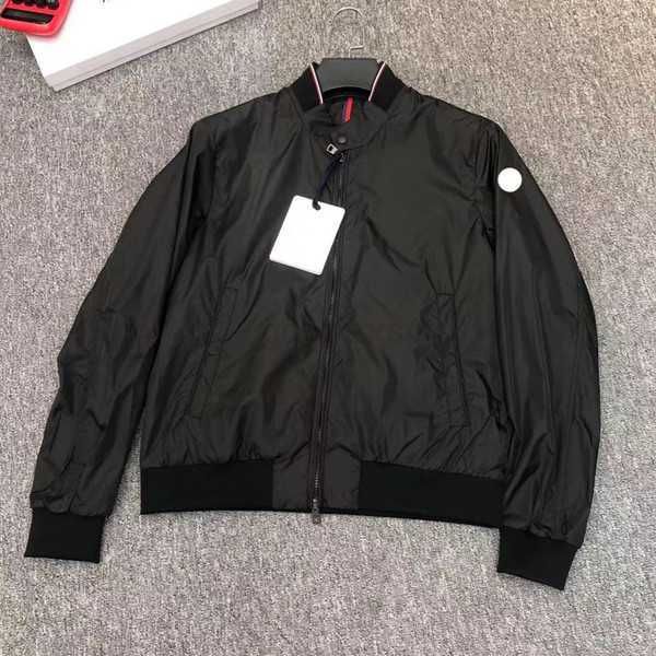 

designer mens jackets france bomber windshield jacket embroidered badge men's outerwear street coats 1ht5w, Black;brown