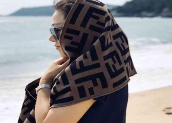 

15korean double f scarf autumn and winter new cashmere like couple scarf women shawl dual purpose net red thickened men039s fas5257224, Blue;gray
