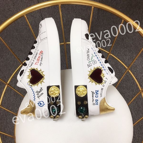 

2023 new designer calfskin casual shoes reflective sneakers vintage leather trainers fashion shoes leisure shoe lace-up women mens sneaker, Black