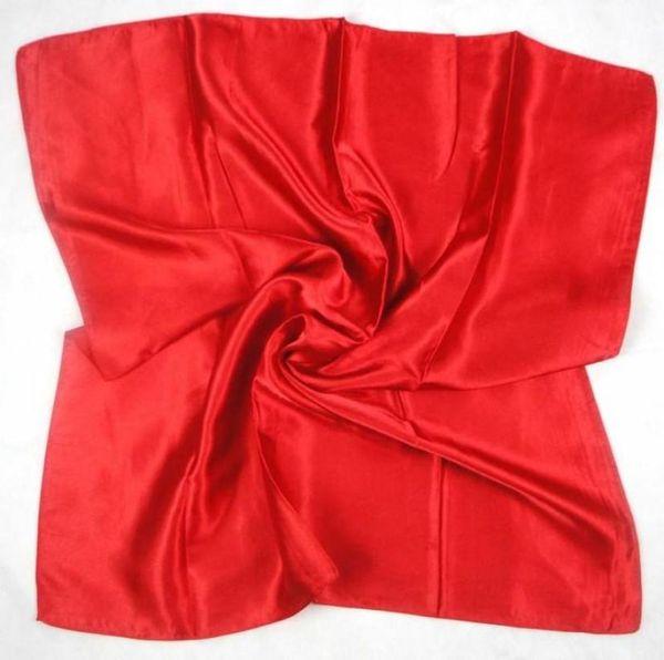 

18 colors solid candy color 9090cm square silk feeling rayon scarfneckscarf scarves headscarf hijabs 2pclot 34504335256, Blue;gray