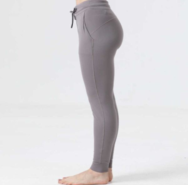 

align lu-07 women's yoga legging seamless nudes female sports high elastic fitness pants soft waist hip lift camouflage, Gray