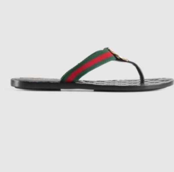 

designer slippers women's slippers seaside fashion flip-flops comfortable anti-skid slippers sandals 34-42, Black