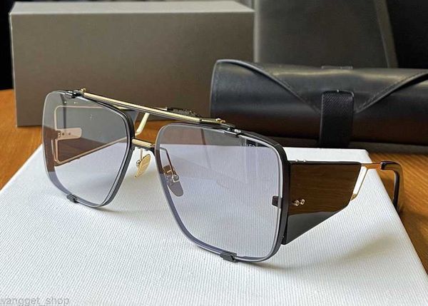 

designer sunglasses for women mens vintage oversized big sun glasses goggle square metal dt souliner two luxury sunglass polarized retro gla, White;black