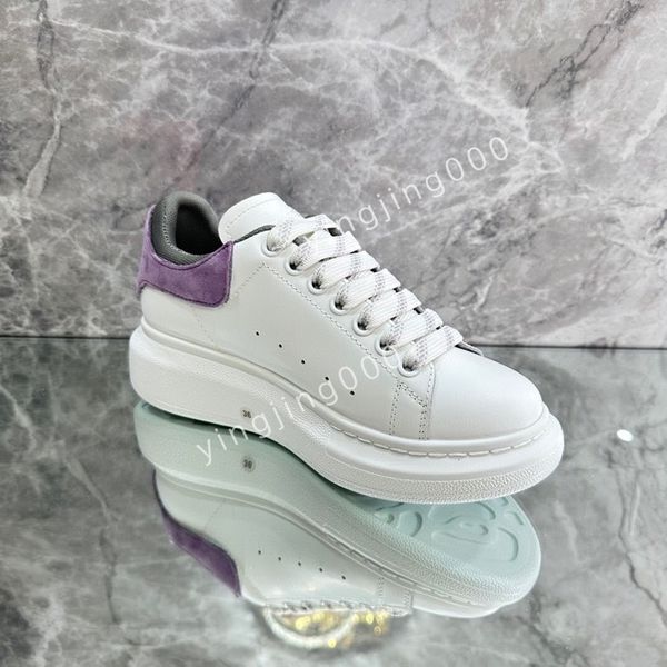 

2023new designer brand sneakers designer trainers women man casual shoes men women leather lace up white sole espadrilles oversized flats, Black