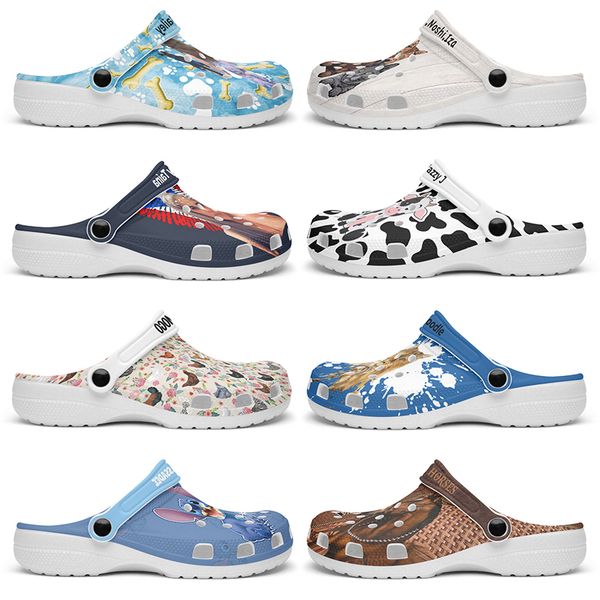 

Customized clean exquisite fashionable comfortable beautiful Diy shoes for men and women's indoor slippers 37-101880