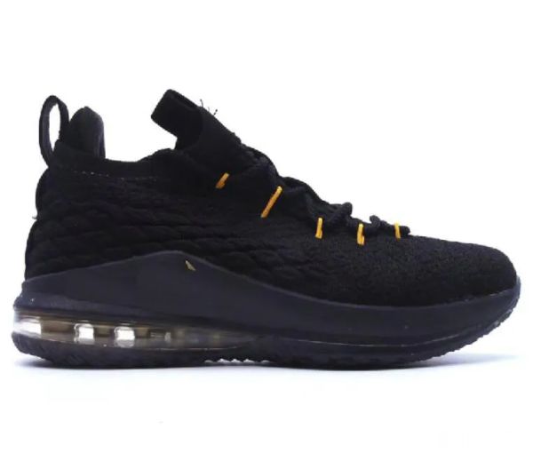 

mens what the lebron 15 low basketball shoes kids james lebrons 19 xix sneakers tennis oreo purple a, Black