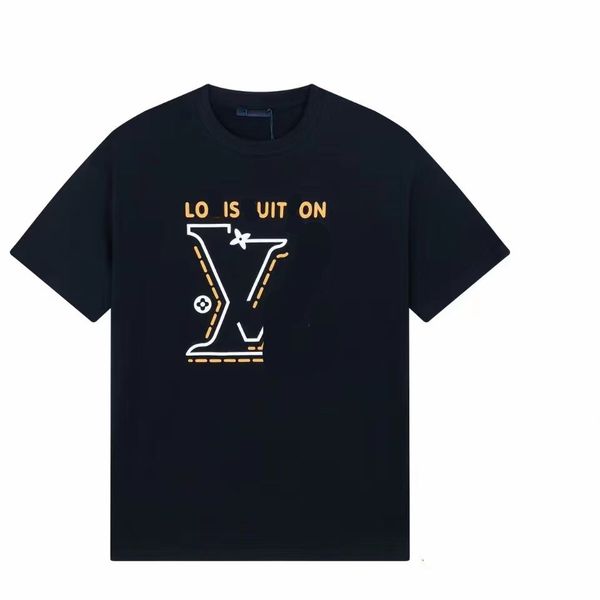 

2023 mens designers t shirt man womens tshirt with letters print short sleeves summer shirts men loose tees asian size m-xxxxxl, White;black