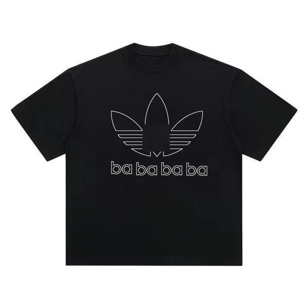 

summer mens designer t shirt casual man womens loose tees with letters print short sleeves sell luxury men t shirt size #s-5xl, White;black
