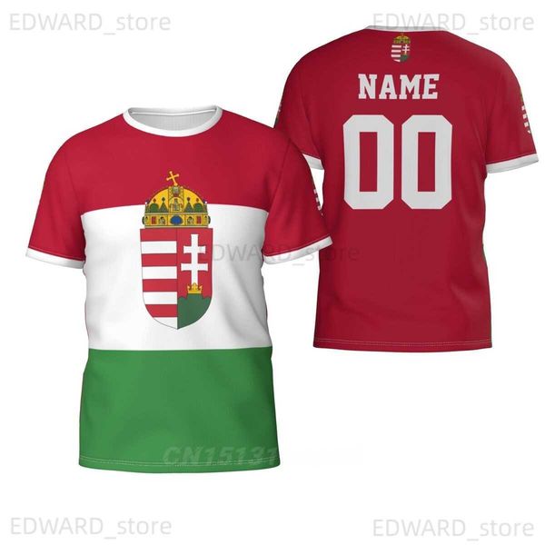 

diy tees polos custom name number hungary country flag t-shirts clothes t shirt men women tees for soccer football fans gift us size t23041, Black
