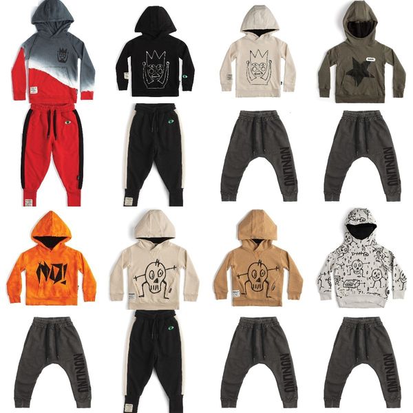 

clothing sets nununu children s autumn and winter sweater trousers 230411, White