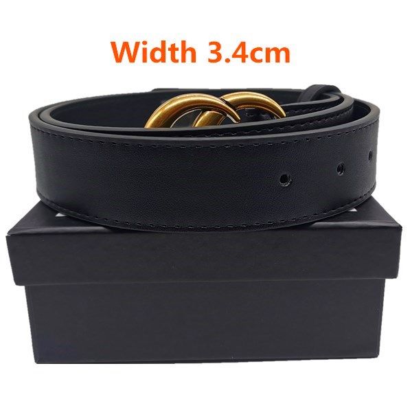 

designer belt luxury womens mens belts fashion classical bronze big smooth buckle real leather strap 2.0cm 2.8cm 3.4cm 3.8cm blac buckle gol, Black;brown