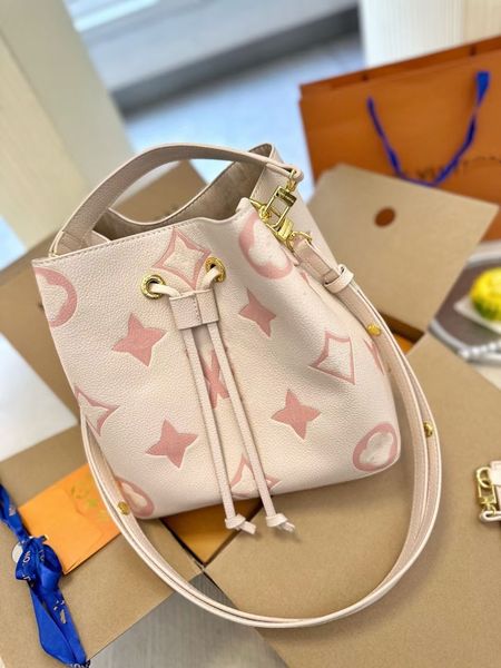 

7a designer bags womens genuine leather shoulder bags embossing totes handbag purse crossbody bag bucket bag handbags tote bag wallets