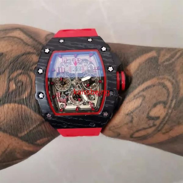 

2021 watches male luxury silicone quartz watches for man sports men designer wristwatch relogio masculino 12804, Slivery;brown