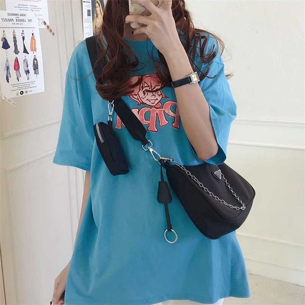 

designer bag ins super three in one package 2023 popular new underarm bag versatile fashion bag women's chain one shoulder crossbody ba