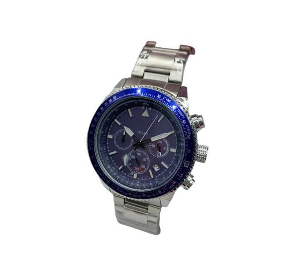 

watches 2023 platform multifunctional fashion business sports quartz watch faces luxury, Slivery;black