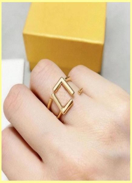 

2021 designer ring gold ring luxury jewelry letter rings engagements for women love ring f brands necklaces with box whole 2115239097, Slivery;golden