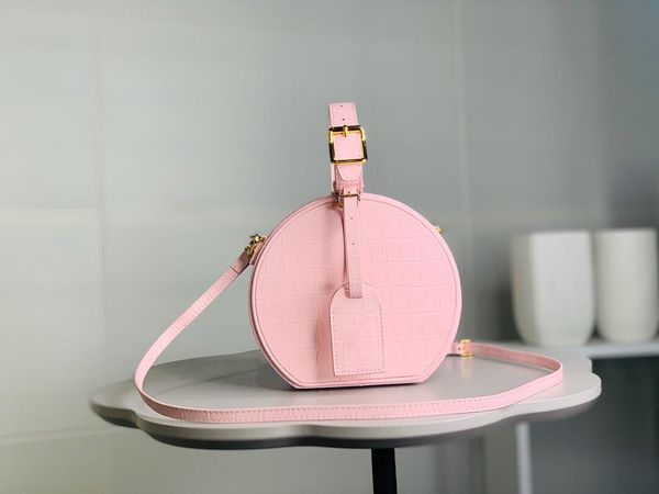 

5a 2023fashion luxury r boite chapeau coated canvas true leather crossbody bag luxury handbag luggage handbag crossbody women's bag