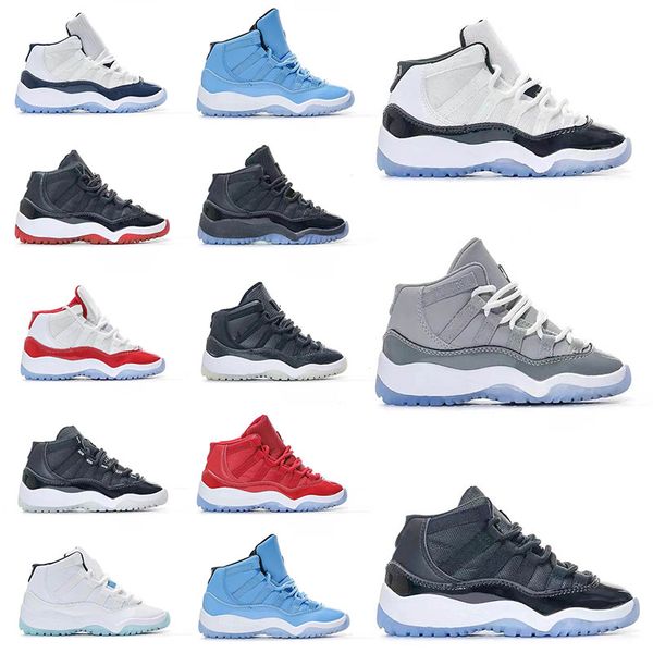 

new athletic outdoor baby kids sneaker kid shoes 11s cherry brecool grey concord win like gamma blue unc win like toddler fashion basketball