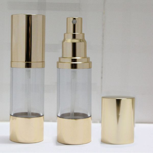 

100pcs 30ml gold bottle with mist sprayer pump or sprayer bottle or perfume bottle