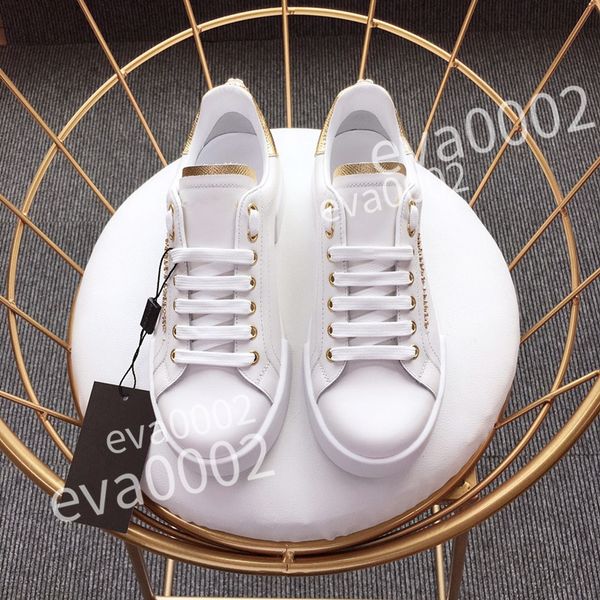

new luxury designer calfskin casual shoes reflective sneakers vintage leather trainers fashion shoes leisure shoe platform lace-up women men, Black