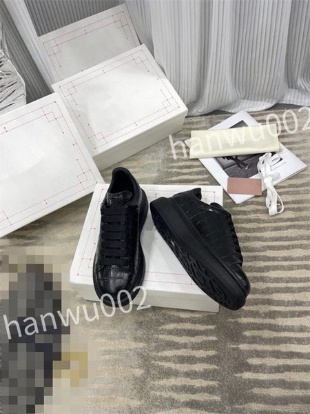 

new luxurys designers men casual shoes outdoor shoes lace up women sneakers fashion designer sneakers, Black