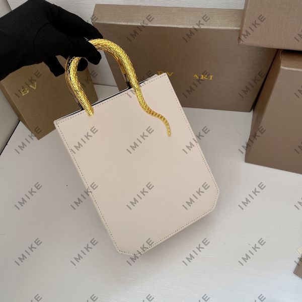 

mini tote bag serpentine series handbag mobile wallet advanced hardware leather material