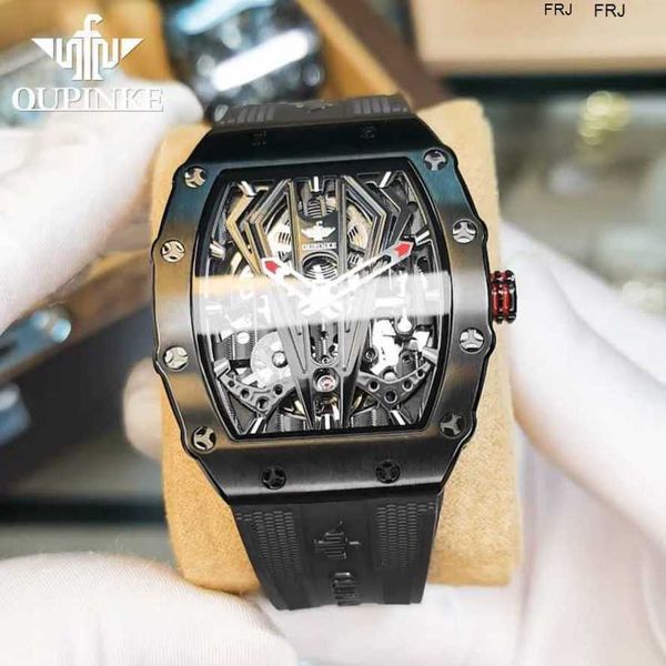 

designer watches richads milles european pinker brand richads hollow mechanical light luxury casual li miller mens frj, Slivery;golden