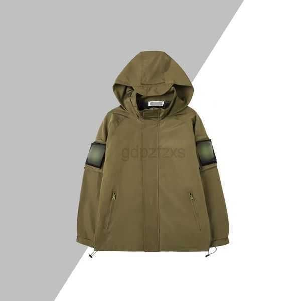 

men's jackets sexless full pressure adhesive hard shell submachine jacket for men and women three-layer windproof waterproof solid colo, Black;brown