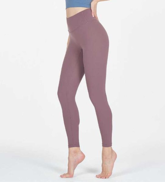 

new style women's yoga clothes yoga pants sports running fitness slimming buttocks feet pants pure color