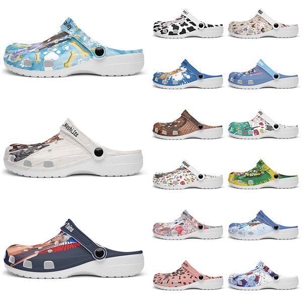 

Customized precious beautiful fashionable comfortable lovely Diy shoes for men and women's indoor slippers 36-97447