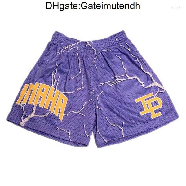 

men's shorts inaka power 2022 summer gym men women running sports basketball fitness pants mesh fast dry homme breathable trend, White;black