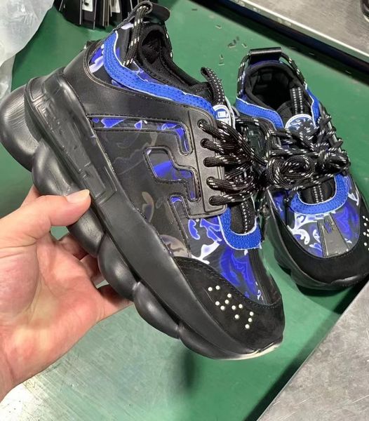 

thick soled casual shoes women platform travel leather lace-up sneaker cowhide fashion lady flat designer running trainers men gym sneakers, Black
