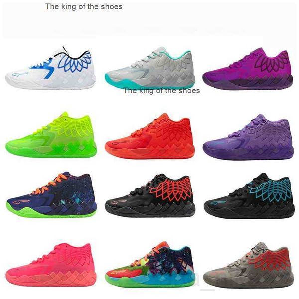 

mb2023mb.01running shoes sport shoe grade school mb01 rick morty kids lamelo ball queen city red for sale cqqr, Black