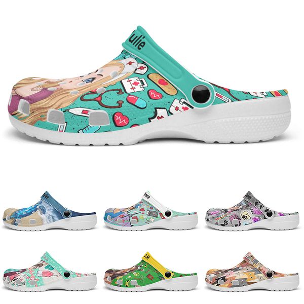 

Customized clean exquisite fashionable comfortable beautiful Diy shoes for men and women's indoor slippers 40-98633