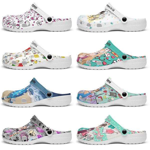 

Customized precious exquisite fashionable comfortable lovely Diy shoes for men and women's indoor slippers 41-101894