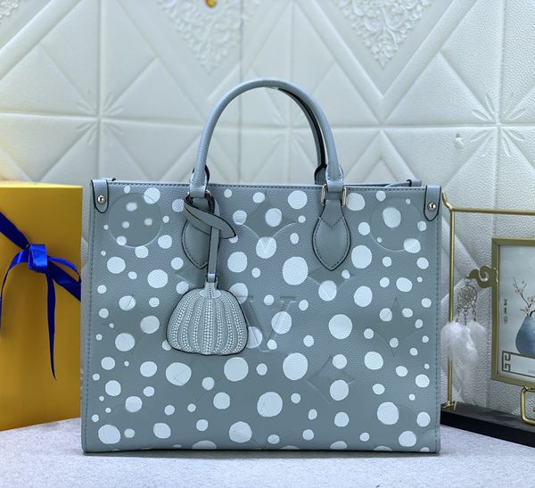 

2023 fashion designer tote bag luxury womens onthego handbag flower letter empreinte shopping bags quality leather totes handbags shoulder p