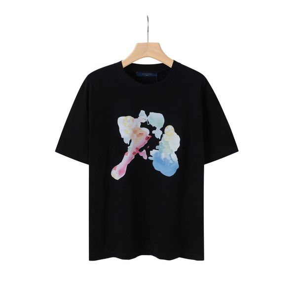 

2023 mens designers t shirt man womens tshirts designer with letters print short sleeves summer shirts men loose tees cotton tshirts asian s, White;black