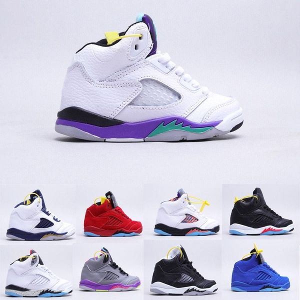 

breathable children running shoes boy girl youth kid sport sneaker basketball boots size 25-35, Black