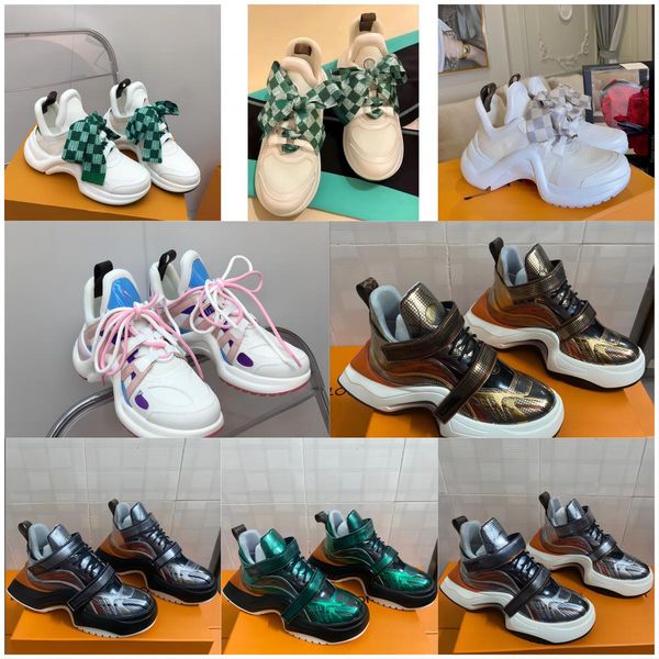 

designer sneakers calfskin casual shoes reflective shoes vintage suede leather trainers all-match stylist sneaker leisure shoe platform lace