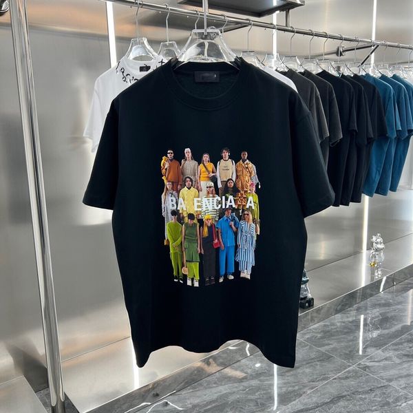 

summer men's t-shirts womens t-shirts mans stylist tee guillotine bear palms printed short sleeve truncated bears angles tees angel t s, White;black