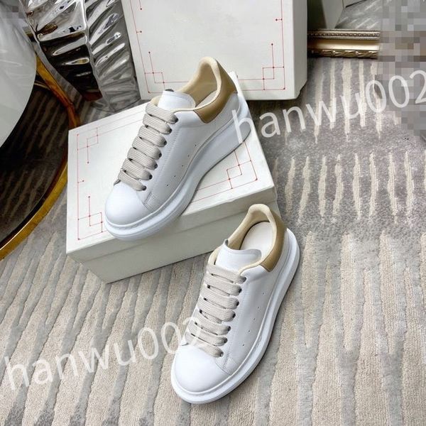 

new luxury casual sneakers men women shoes genuine designer shoes leather trainer fashion sports platform, Black