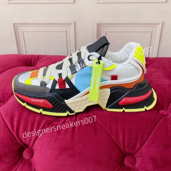 

designer casual shoes sneaker fashion mens women shoe platform trainers strawberry mouse wave mouth print2023, Black