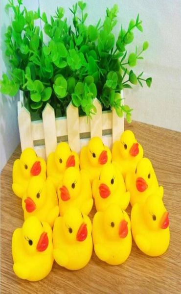 

baby bath toys play in the water the yellow duckling will squeeze and make a sound pvc nontoxic material child safety toy4372903