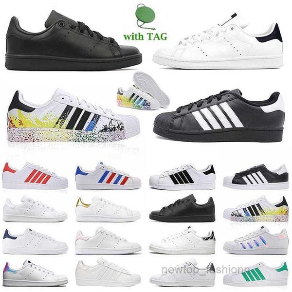 

men running shoes size 36-44 og stan smith mens women casual shoe triple black white oreo laser golden platform trainers sports sneakers nik