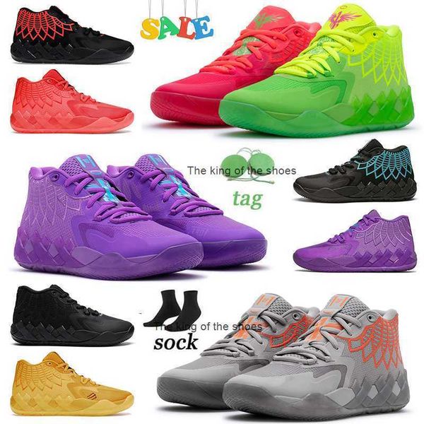 

mb.01shoeslamelo ball 1 mb.01 men basketball shoes black blast buzz city not from here queen city rick and morty rock ridge red trainers spo