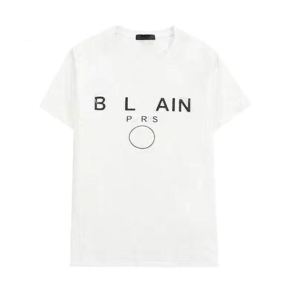 

men's t-shirts summer luxury tshirt men s designer t shirts short casual br letter designers t-shirt s-4xl#, White;black