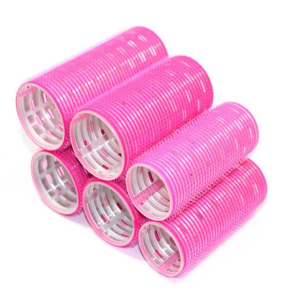 

50x120mm hair rollers lengthened aluminum sheet plastic magic selfadhesive air bangs curling roller hairdressing 2206151667047