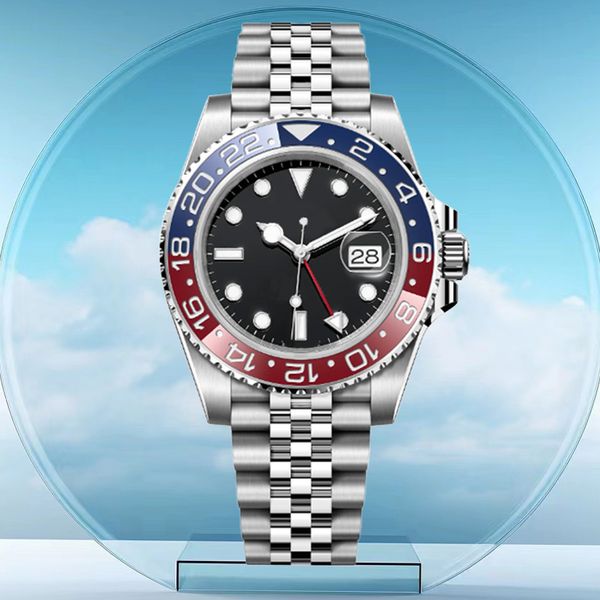 

designer watch for man watch automatic 3186 Mechanical movement 40mm coke circle Sapphire waterproof wristwatch 904L stainless steel presidential watch with box, P6