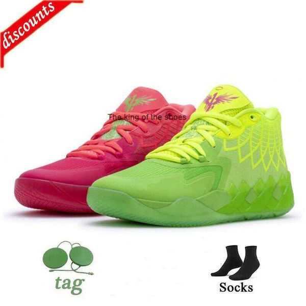 

mb01rick mb.01 and morty basketball shoes for sale lamelos ball men women iridescent dreams buzz city rock ridge red galaxy not from here ki, Black