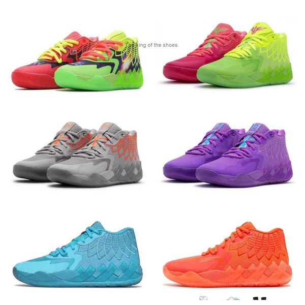 

mb.01shoes sports lamelo sneakers outdoor trainers ball mb.01 3 balls be you ufo rock ridge red rick morty queen city, Black